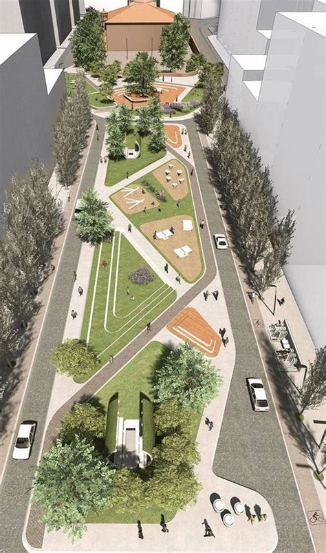 Pin By Casapixel On Espaços Públicos Urban Landscape Design