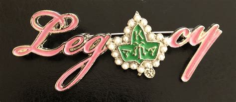 Aka Legacy Pin Alpha Kappa Alpha Alpha Kappa Alpha Sorority