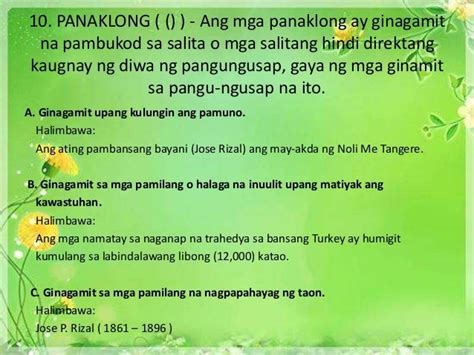 Ano Ang Kahulugan Ng Panaklong Brainlyph