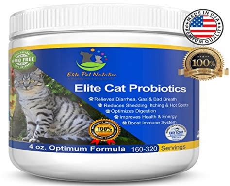Probiotic Supplement For Cats Elite Cat Probiotics Powder By Elite Pet