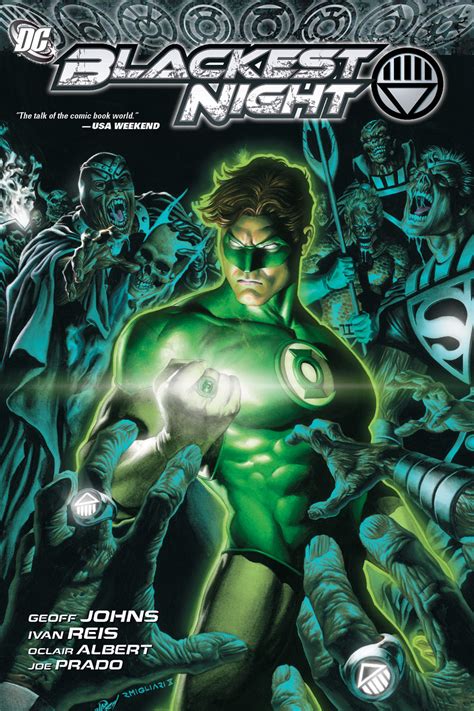 Green Lantern Blackest Night Poster