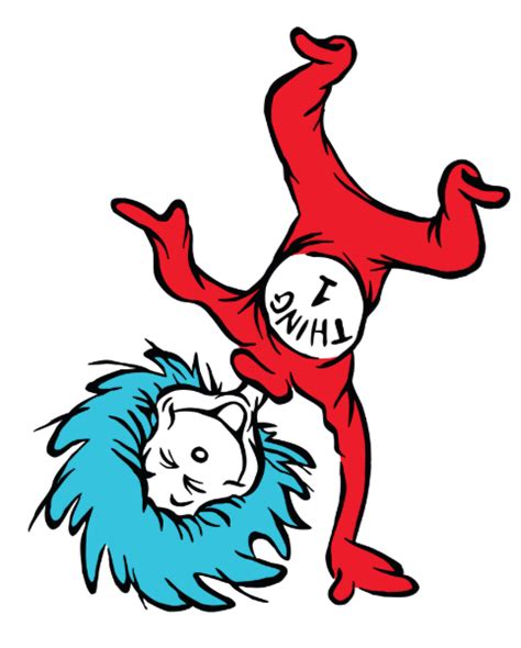 Thing 1 Thing 2 Twins Birthday Banner Zazzle Dr Seuss Images Dr
