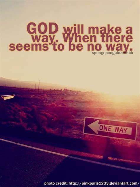 God Will Make A Way Inspirational Quotes Shortquotescc