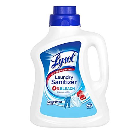 Lysol laundry sanitizer is specially designed to sanitize your laundry and to kill 99.9% of bacteria*. 10 Top Grossing Products in Health & Personal Care - May 2018