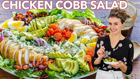 Kale salad recipe with honey lemon dressing. Best Cobb Salad Recipe - How to Make Cobb Salad - YouTube