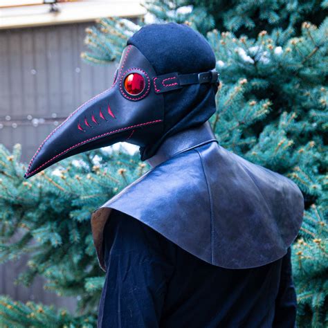 Plague Doctor Costume Steampunk Costume Plague Doctor Cape Etsy
