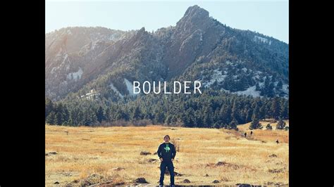 Boulder Youtube