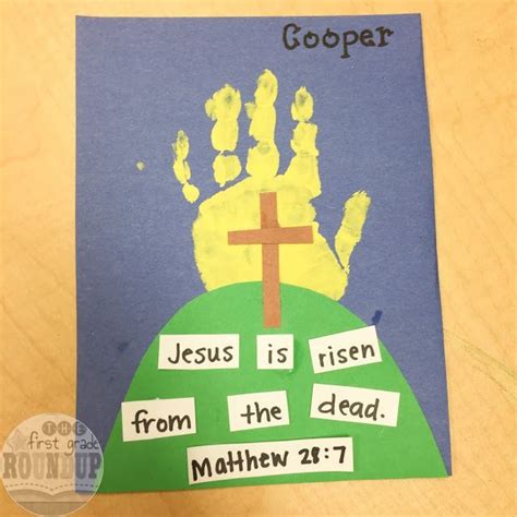 48 Jesus Resurrection Childrens Craft Inspirations This Is Edit