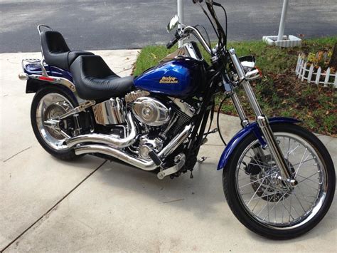 Small scratch on left side of tank, therwise perfect. 2007 Harley-Davidson Softail CUSTOM Cruiser for sale on ...