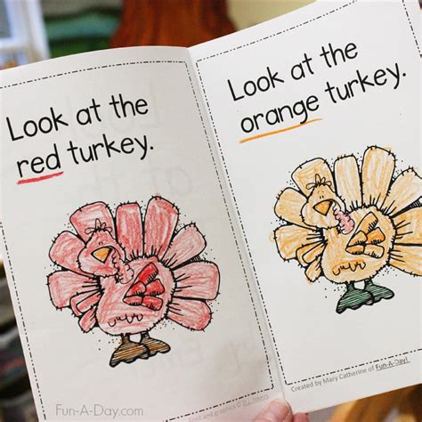 4 Turkey Book Printables For Thanksgiving Printables 4 Mom