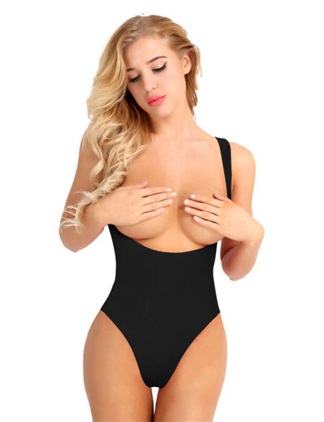 Sexy Women Open Chest High Cut Leotard Lingerie Thong Bodysuit Jumpsuit Swimsuit Ebay