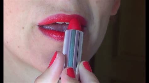 Face Of The Day Red Lips And Nails Youtube