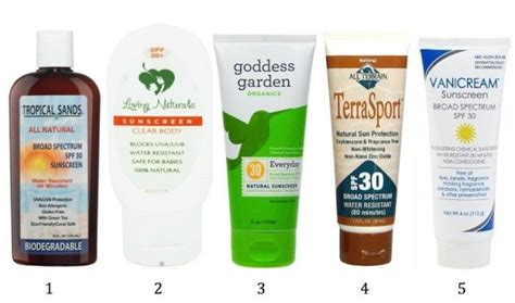 The 15 Best Natural Sunscreens To Use This Summer Organic Sunscreen Safe Sunscreen Alternative