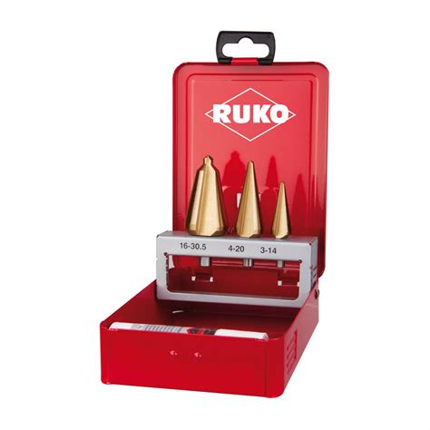 Ruko Tools Tube And Sheet Drill High Speed Steel Tin Round With