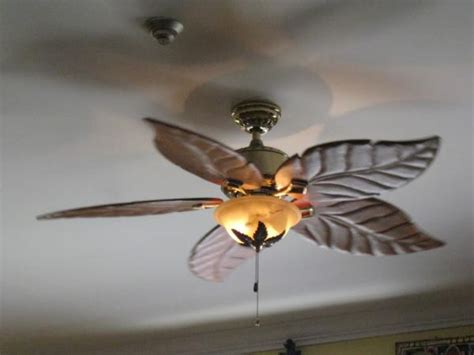 Hampton Bay Ceiling Fan With Palm Leaf Blades Review Home Decor