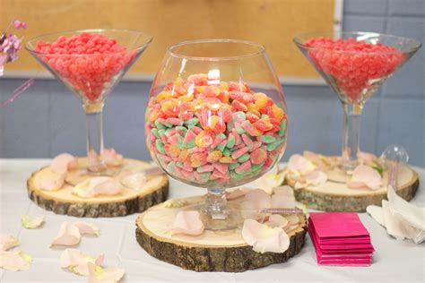 Simple Candy Table Set Up Simple Candy Buffet Candy