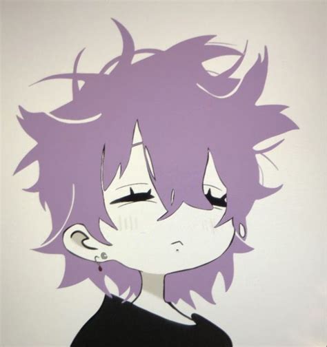 Pin By On Pfp ♔ In 2021 Aesthetic Anime Purple Art Yuri Anime
