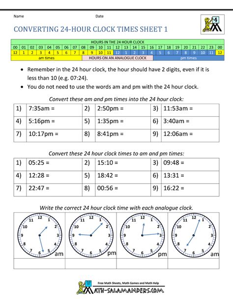 Because of the simple time concepts used it allows. Converting Units Of Time Worksheet Grade 4 - Step By Step ...