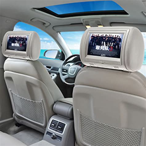 9 Inch Digital Screen Car Headrest Monitor Universal Automobile