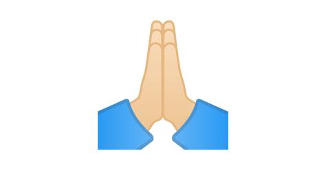 It is really easy to draw if you just know how to do it. 🙏🏻 Mains En Prière : Peau Claire Emoji