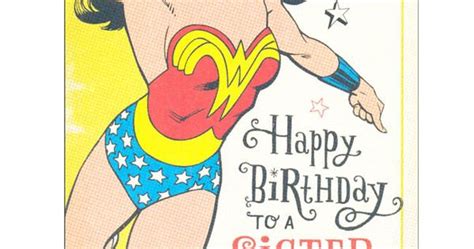 Check spelling or type a new query. Wonder Woman Sister Birthday Card | ☆ e- CARDS☆ | Pinterest