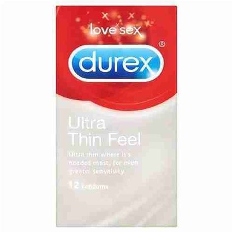 Durex Ultra Thin Feel Condoms Allcondom