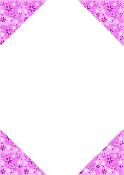 Free Stationary Pink Border By Cpchocccc On Deviantart