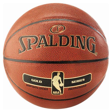 Spalding Nba Gold Indooroutdoor Basketball Ball Brown Goalinn