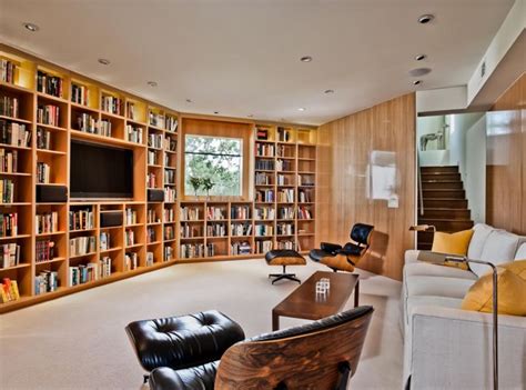 22 Interesting Ways To Add Bookshelves In The Living Room Home Design