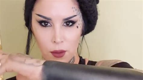 Kat Von D Defends Her New Blackout Tattoo Against Her Critics