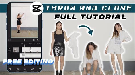Throw Clothes And Clone Twin Capcut Full Tutorial For Reelstiktok