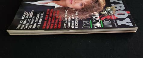 Playboy December 1989 Back Issue Petra Verkaik Cover Candice