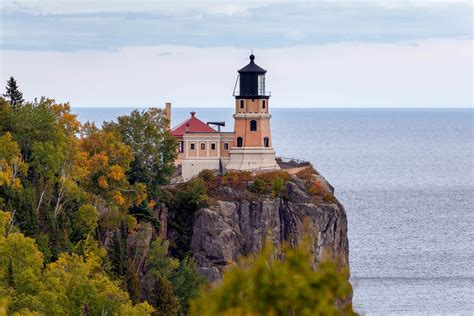 Welcoming Fall Split Rock Lighthouse On Lake Superior Stan Flickr
