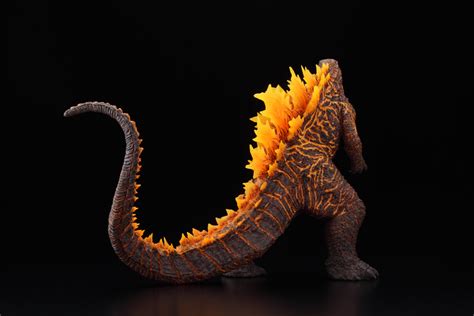 Aug209025 Godzilla 2019 Hyper Solid Ser Burning Version Pvc Statue