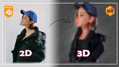 2d To 3d Blender Character Sculpting Youtube