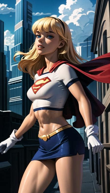 Supergirl Galatea Dc Animated Universe Lora V Stable Diffusion