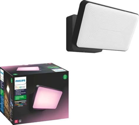 Philips Hue White And Color Ambiance Discover Outdoor Floodlight Black