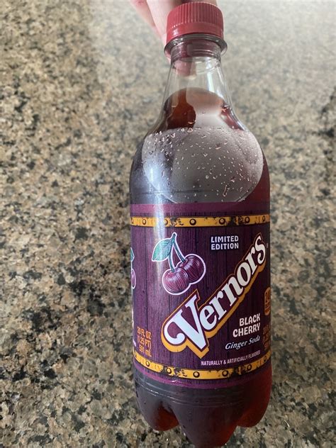 Limited Edition Vernors Black Cherry 20 Oz Plastic Bottle Ebay
