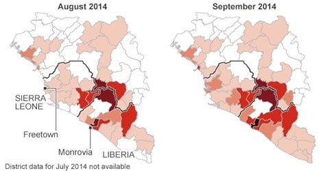 In guinea, the classification of cases is as follows: 1-2014 Ebola Outbreak in West Africa - Scienze Naturali