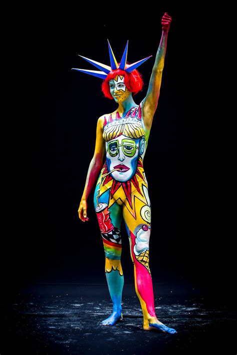 World Bodypainting Festival 2014 A Total Freakshow Sankaku Complex