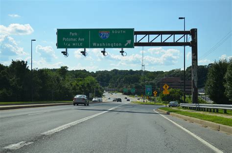 Interstate 270 Aaroads Maryland