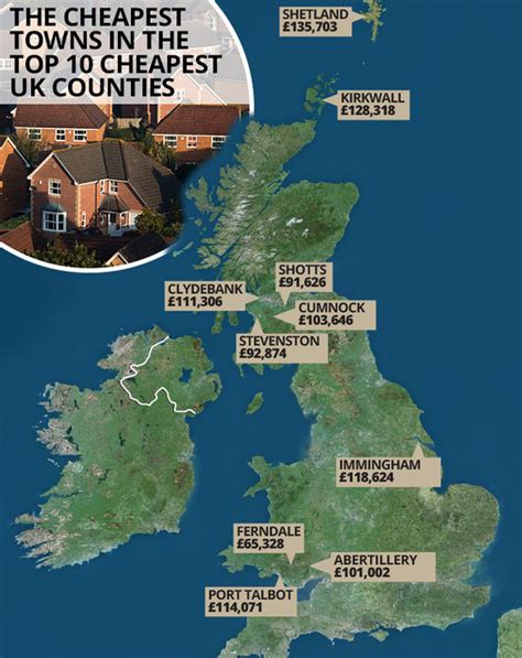 Dry beans (kidney, black eye, haricot). The cheapest towns to buy a home in the UK REVEALED ...