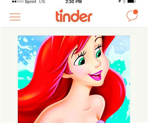 Disney Princess Tinder Profiles