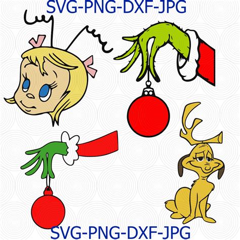 Max Layered Svg Grinch Max Svg Cindy Lou Who Layerd Svg C Inspire