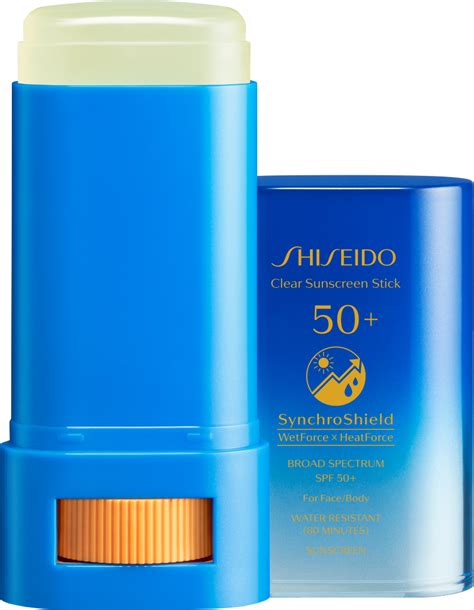 shiseido clear stick uv protector wetforce spf50 20gr perfume box
