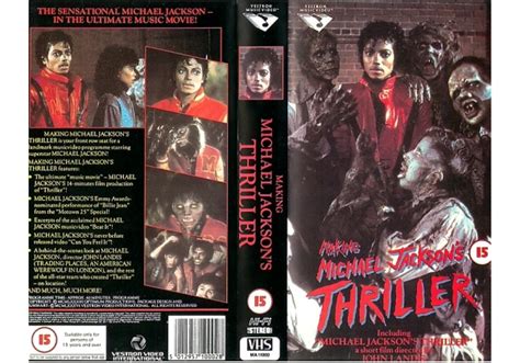 Michael Jackson Making Michael Jacksons Thriller 1983 Laserdisc