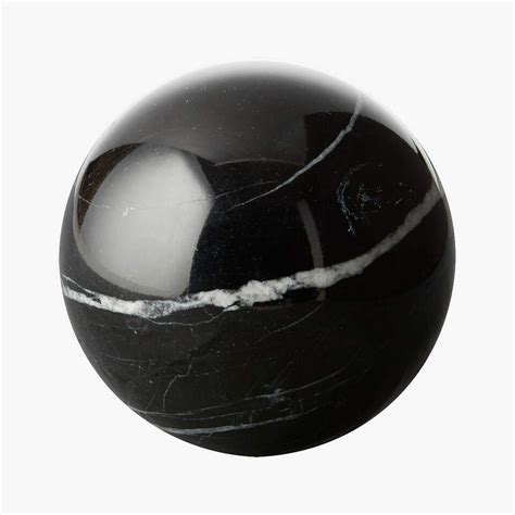 White Marble Sphere Cb2 Uae