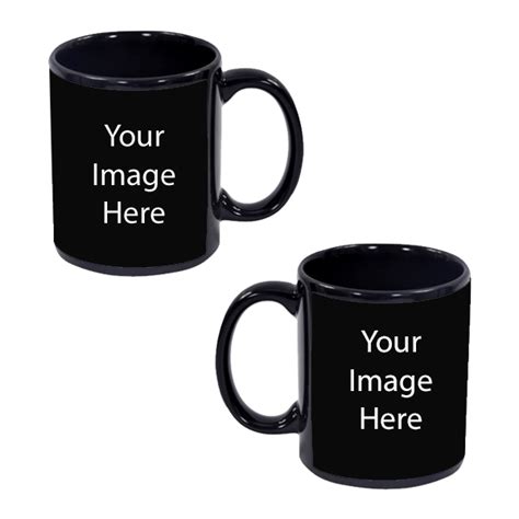 Buy Customized Printed Black Coffee Mugs Online In India Yourprint