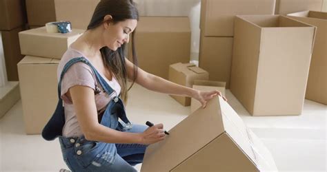 Attractive Woman Moving House and Stock Footage Video (100% Royalty-free) 23725648 | Shutterstock