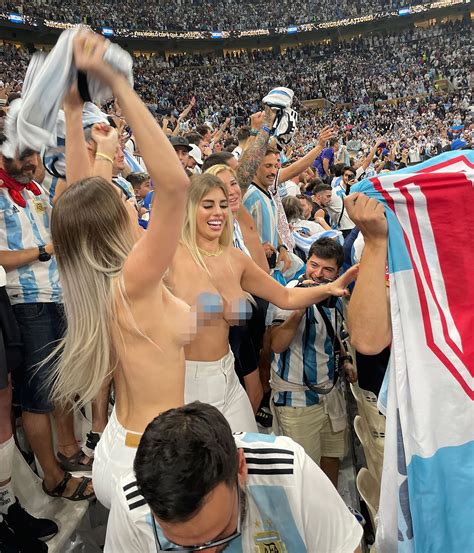 Fifa World Cup Fears Grow Over Argentina Fan Who Went Topless As The